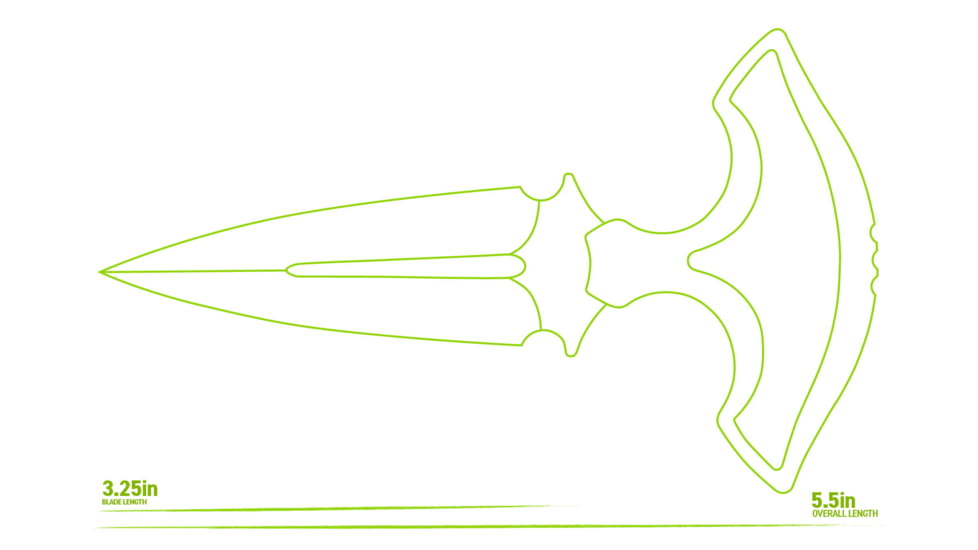 Schrade MOE Fixed Blade, 3in, AUS-10 Blade, Titunium Nitride Push Dagger Blade, Blade Rubberized Handle, 1182518