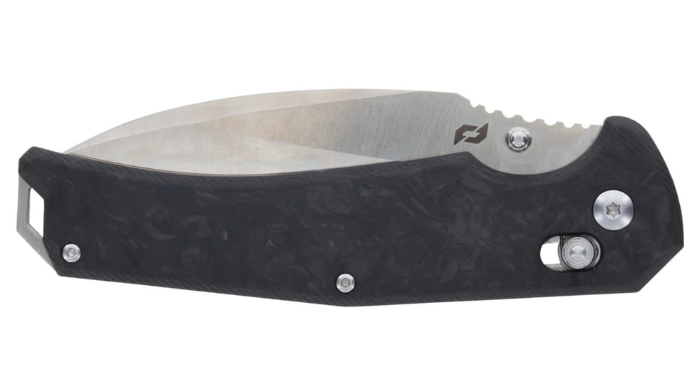 Schrade Radok Pivot Lock Folding Knife, S35VN Wharncliffe Blade, Carbon Fiber Handle, 1182275