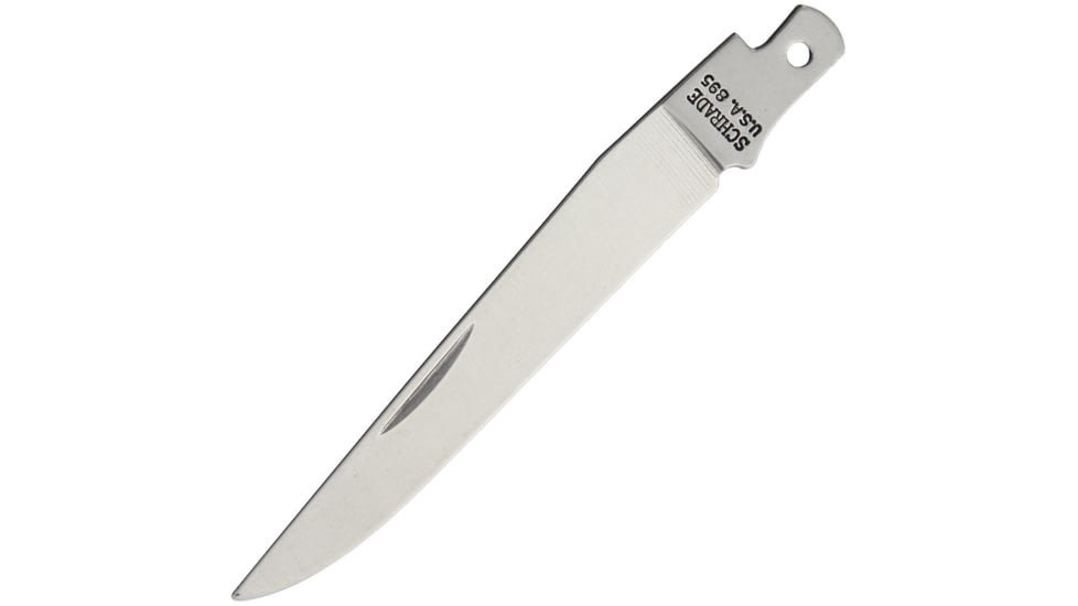 Schrade S647 Knife Blade - Replacement Blades, 3.13in Overall, Satin SS Clip Point Blade, S647