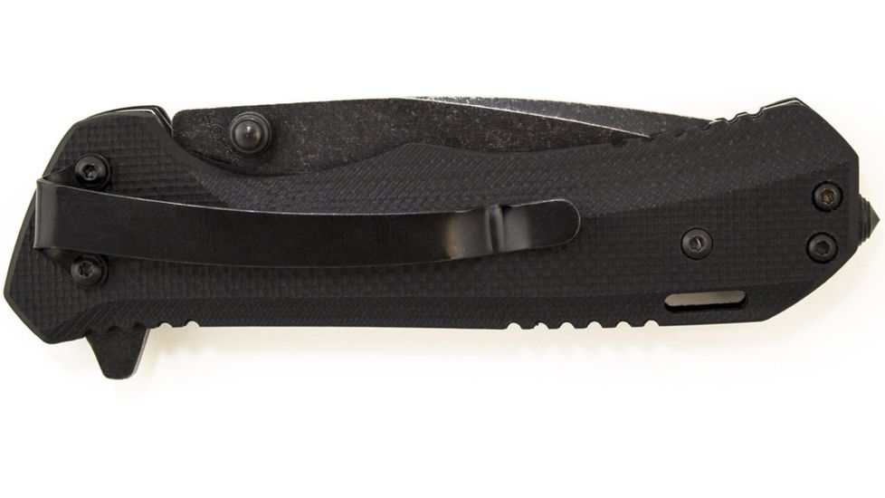 Schrade SCH501, G10 Handle, Stonewash ComboEdge, SCH501S