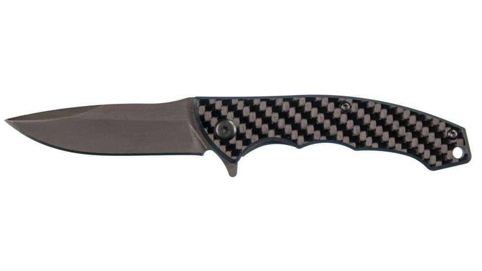 Schrade SCH701 Carbon Fiber 2.75in Ultra Glide Folding Knife 1084281