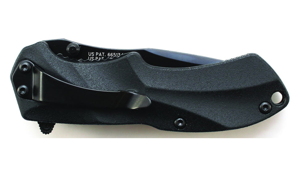 Schrade SCHA7 Mini MAGIC, BLK Alum. Handle, BLK Plain, SCHA7SMB