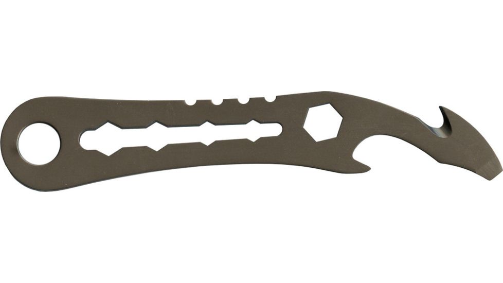 Schrade SCHF27, TPE Handle, Plain, w/Nylon Sheath &amp; Pry Tool, SCHF27