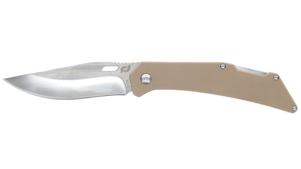 Schrade Slingshot Lockback Folding Knife, AUS-10 Blade, G10 Handle, 1159301