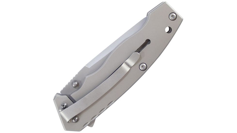 Schrade SCH306, Stainless Handle, Tanto ComboEdge, SCH306TS