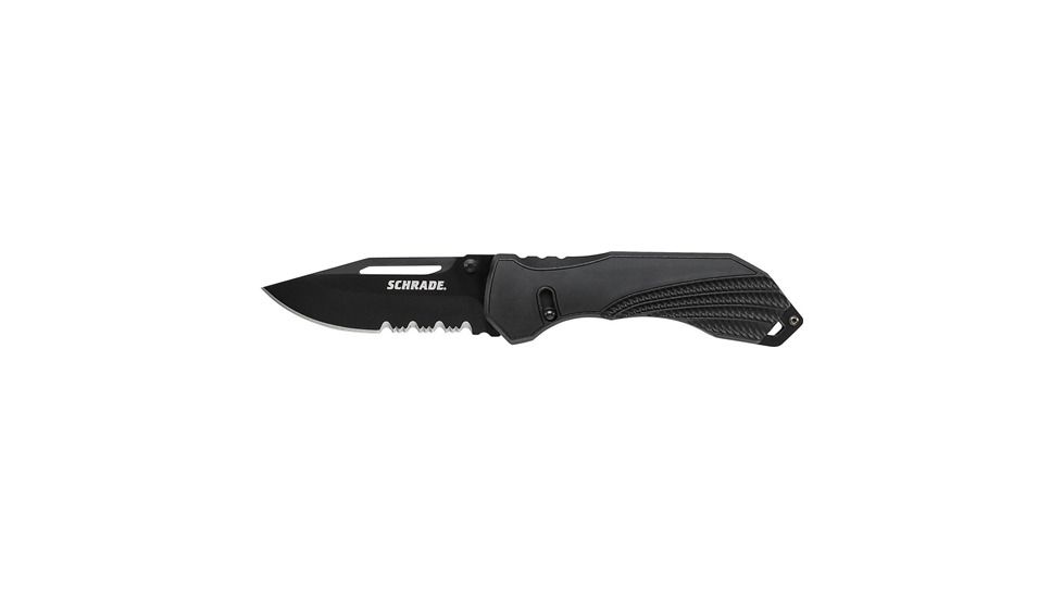 Schrade Sure-Lock Clip Folder Knife (Serrated)