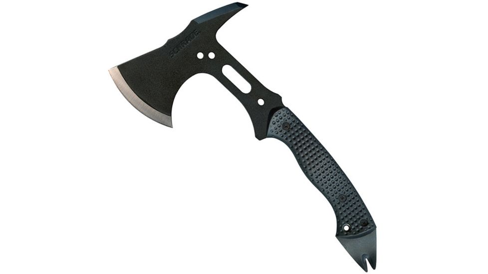 Schrade Tactical Hatchet, Nylon Fiber Handle, Nylon Belt Sheath, SCAXE5