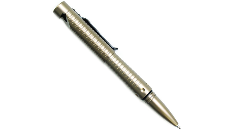 Schrade Tactical Pen w/Survival Whistle, Silver, SCPEN6S