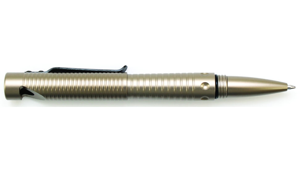 Schrade Tactical Pen w/Survival Whistle, Silver, SCPEN6S