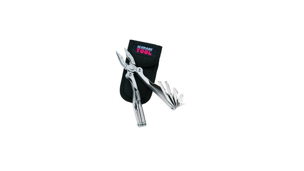 Schrade Tough Tool 21-Function Multitool, Stainless, Clam Pack, ST1NCP