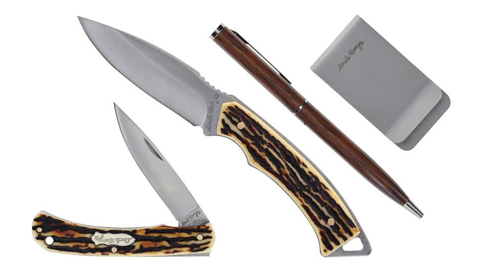 Schrade Uh 2 Pc Fixed Folder W Keychai