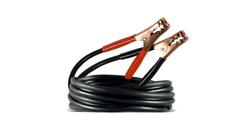 Schumacher 10 Awg 12 Foot Booster Cable, Black BC10S