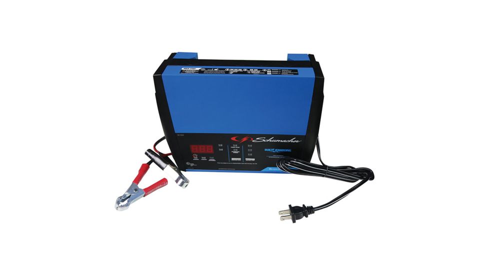 Schumacher 15 Amp Charger English Only, Blue SC1304