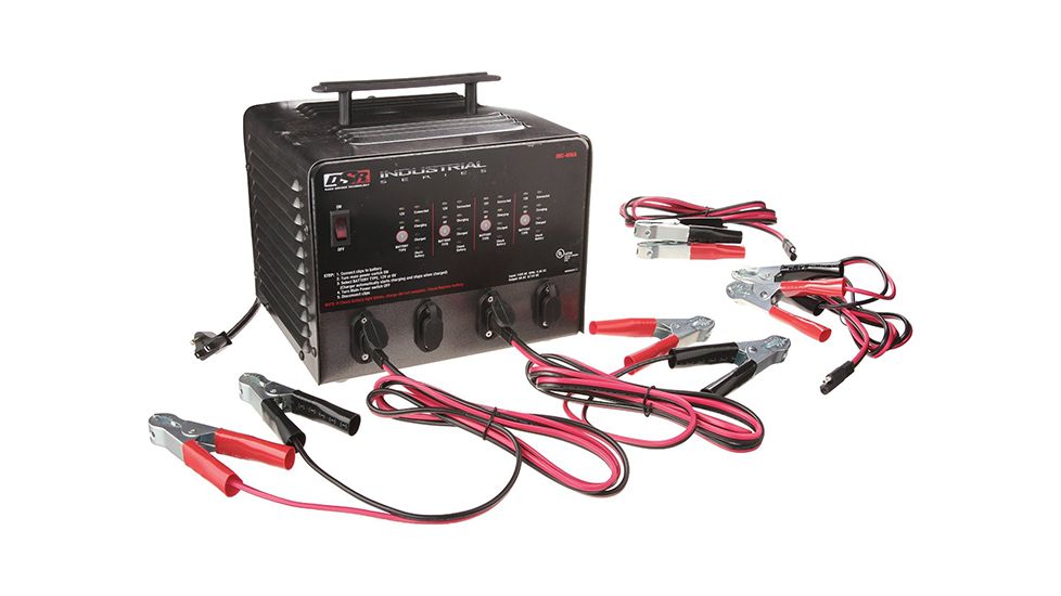 Schumacher 6 Amp Automatic Microprocessor Charger, Black INC406A