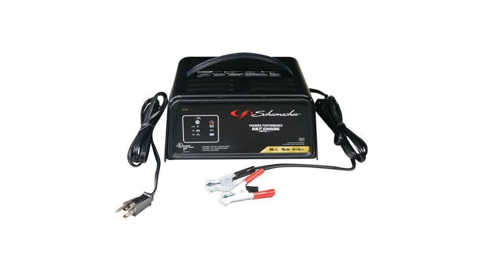 Schumacher 8 Amp Charger, Black SC1363