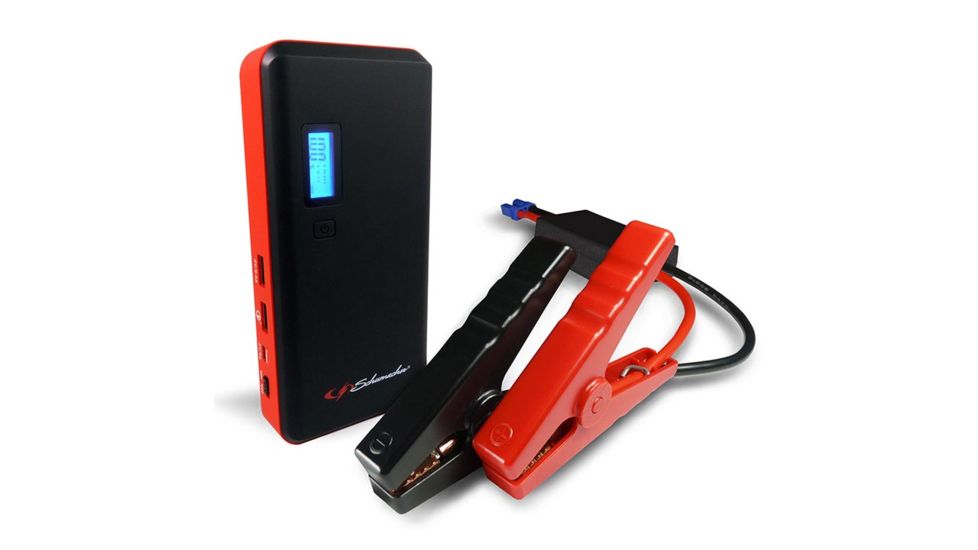 Schumacher 800 Peak Amp Lithium Ion Jump Starter/ Power Pack, Black/Red SL1327