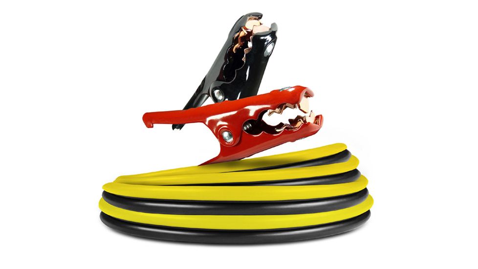 Schumacher Die Hard 8 Awg 12ft Booster Cable Set, Black/Yellow 71302