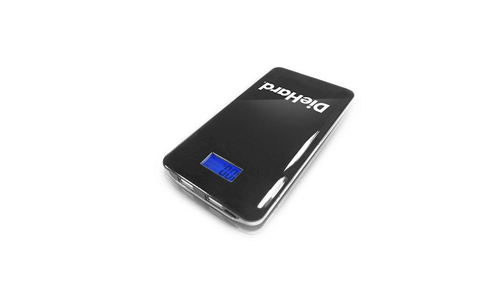 Schumacher DieHard Power Bank, 10,000 mAh, Black, 1 Year Mfg Warranty, SCM-21145