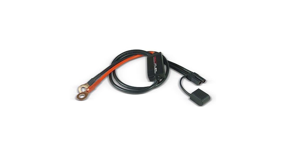 Schumacher Motorcycle/Powersports Charging Cable, 25in, Red, 1 Year Mfg Warranty, SCM-47729