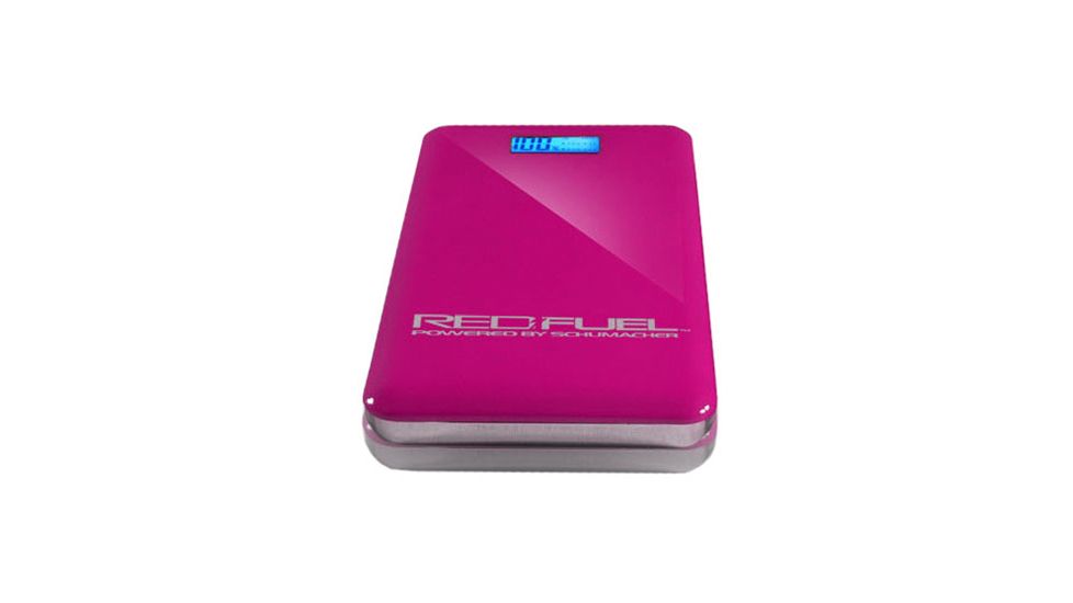 Schumacher Red Fuel 10000Mah Lithium Ion Battery Fuel Pack, Pink SL5PK