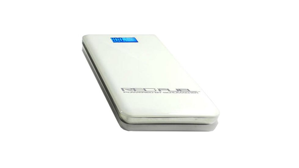 Schumacher Red Fuel 10000Mah Lithium Ion Battery Fuel Pack, White SL5WT