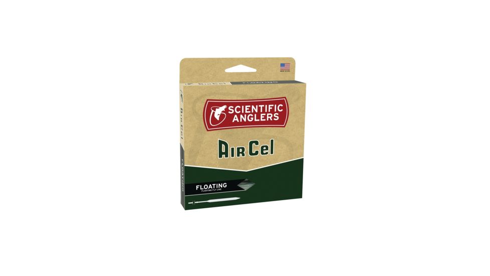 Scientific Anglers Air Cel Floating Fly Line-WF-6-F, Yellow 4012755