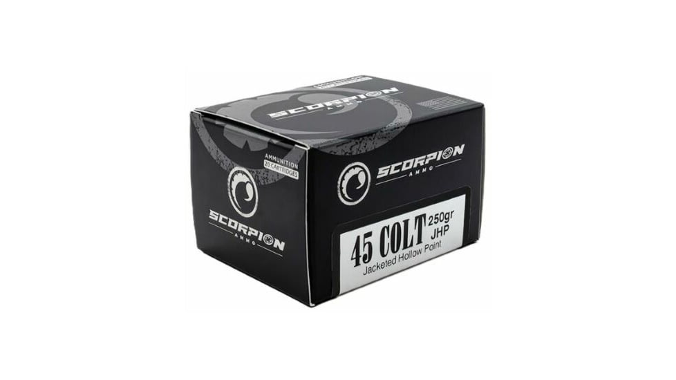 Scorpion 45 Lc 250gr Jhp 20rd 10bx/cs