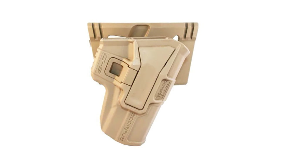 Scorpus M24 Belt Holster w/ Level 2 Retention, 1911, Right Hand, Flat Dark Earth, sc-24b1911rt