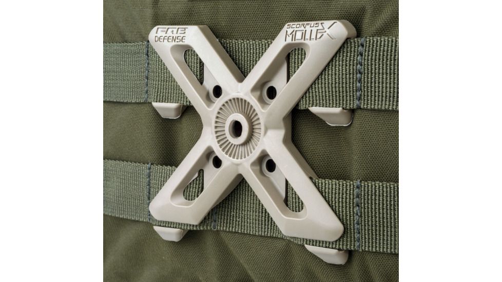 Scorpus Molle Adaptor for MX Type Holsters, Flat Dark Earth, 3QG-HH-SHAMA-SC-MOLLEXT