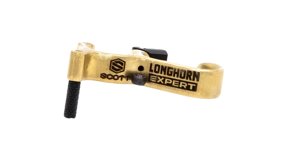 Scott Archery Longhorn Expert Release, Gold, Small, 6015-S