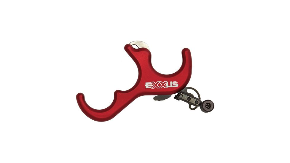 Scott Archery Scott Exxus Thumb Button Release 3-finger Red