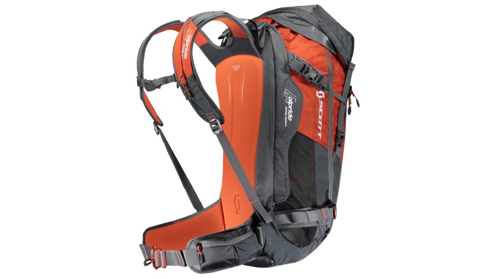 SCOTT Backcountry Guide AP 40L Kit, Dark Grey/Burnt Orange, 2542455237815