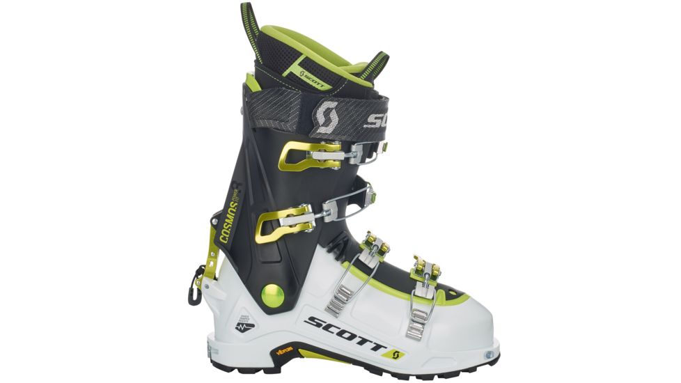 SCOTT Cosmos III Ski Boot, White/Black/Green, 28.5, 2723211035024