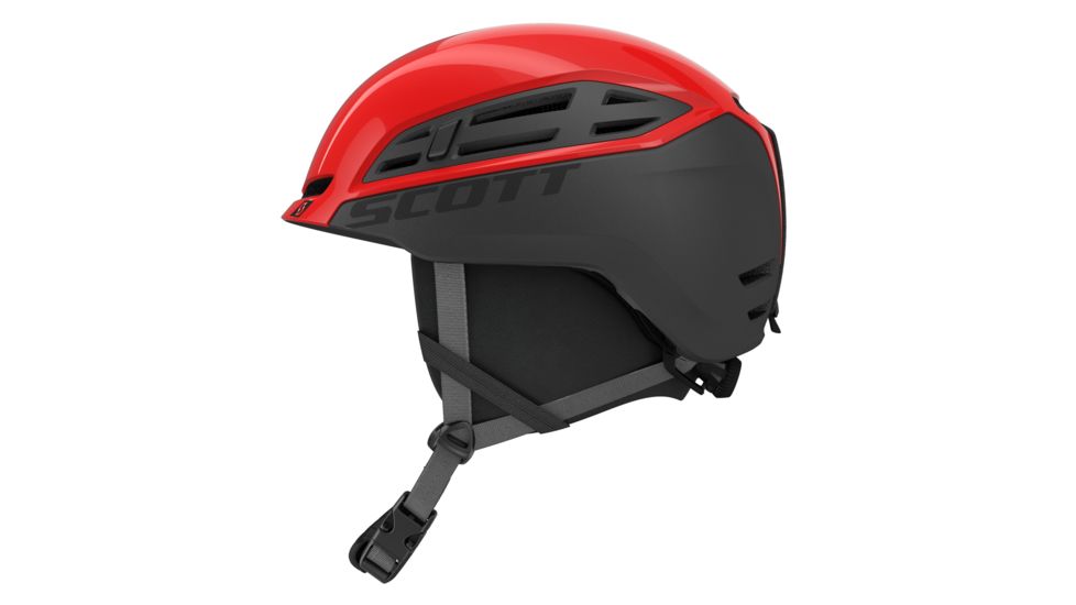 SCOTT Couloir Mountain Helmet, Rouge Red/Iron Grey, Large, 2717494430008