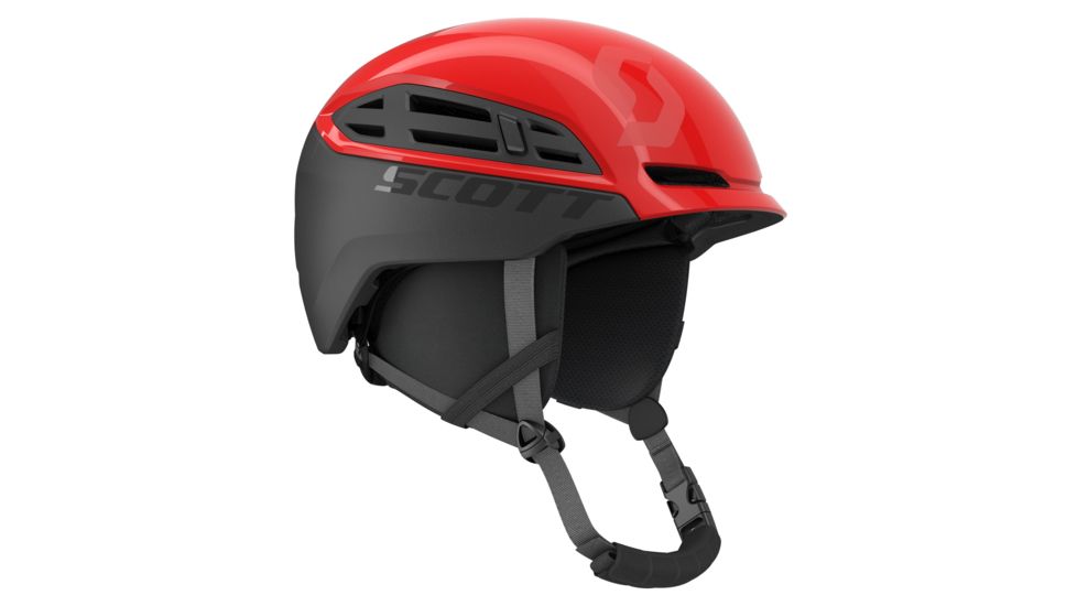 SCOTT Couloir Mountain Helmet, Rouge Red/Iron Grey, Large, 2717494430008
