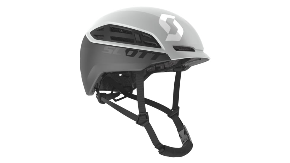 SCOTT Couloir Mountain Helmet, White/Black, Small, 4002781035006