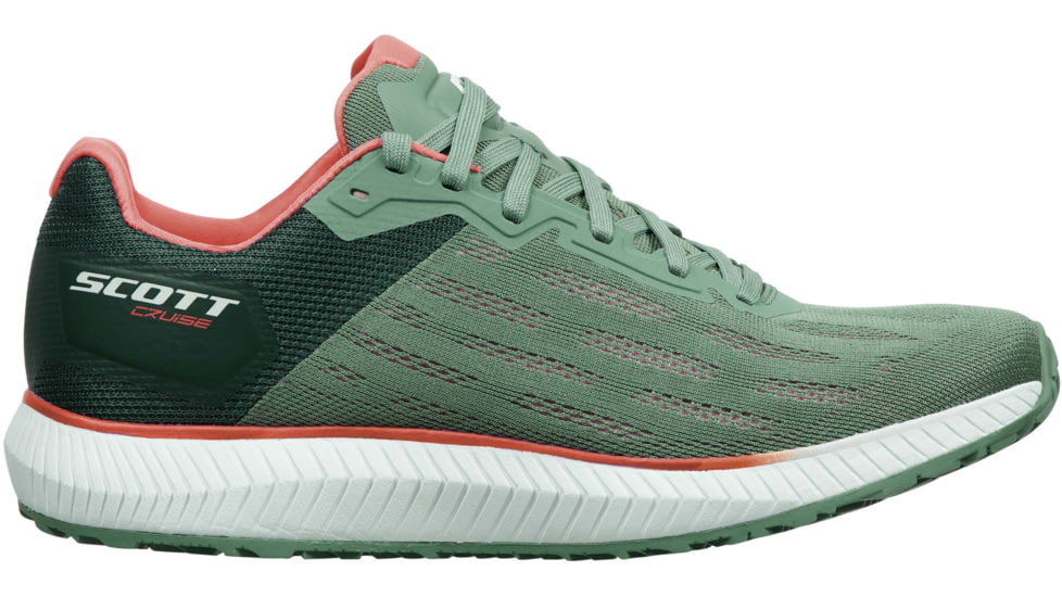 SCOTT Cruise Shoes - Womens, Frost Green/Coral Pink, 8.5, 2797687193011-8.5