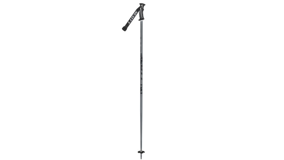 SCOTT Decree Ski Poles, Titanium Grey, 52in, 2644605790082