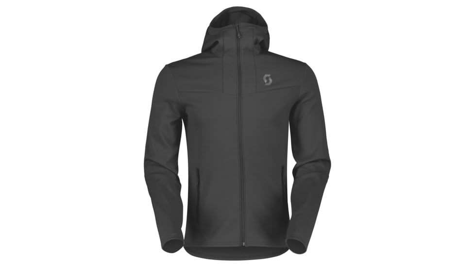 SCOTT Defined Mid Hoody - Mens, Black, Large, 2918120001008