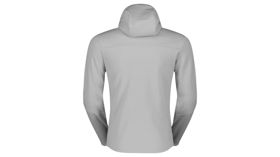 SCOTT Defined Mid Hoody - Mens, Light Grey, Large, 2918120177008
