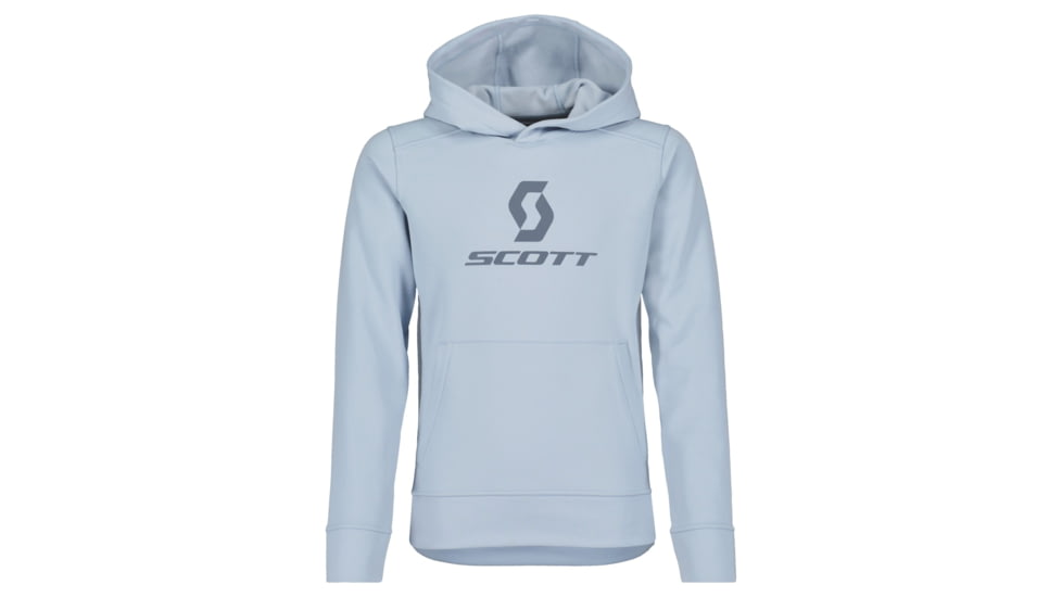 SCOTT Defined Mid Junior Hoody, Glace Blue, Medium, 2918386849007
