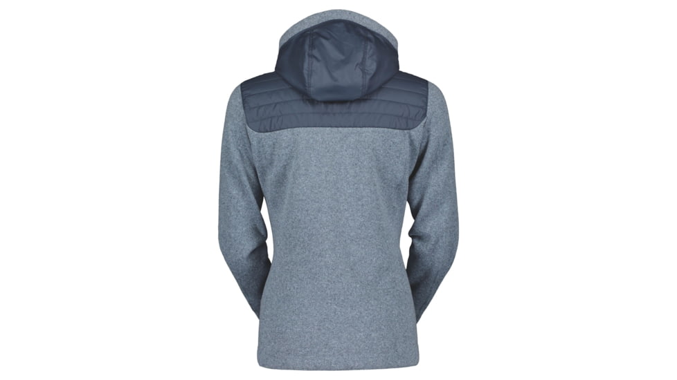 SCOTT Defined Optic Hoody Jacket - Womens, Metal Blue/Glace Blue, Medium, 2838017379008