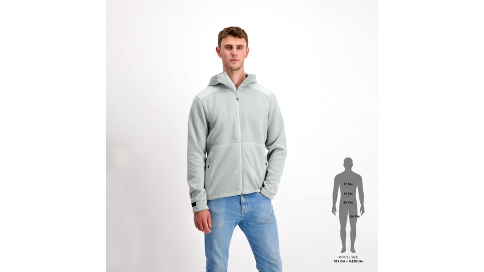 SCOTT Defined Optic Jacket - Mens, Grey Melange, Medium, 2777641920007