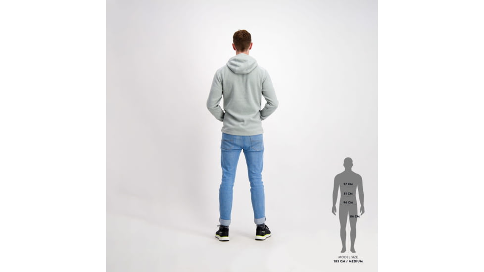 SCOTT Defined Optic Jacket - Mens, Grey Melange, Medium, 2777641920007