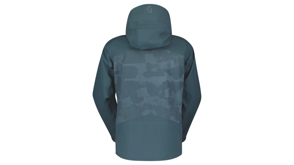 SCOTT Explorair 3L Jacket - Mens, Aruba Green/Aruba Green Print, Extra Large, 2837517395009