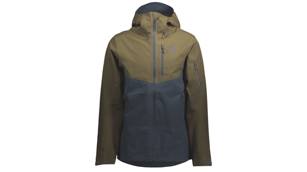 SCOTT Explorair 3L Jacket - Mens, Earth Brown/Dark Blue, Large, 2837517030008