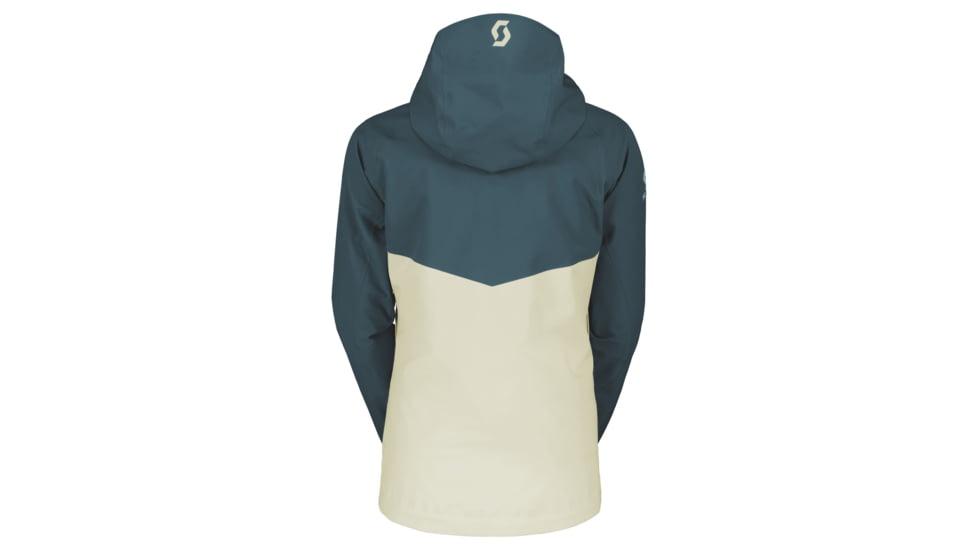 SCOTT Explorair 3L Jacket - Womens, Aruba Green/Pale Yellow, 2XS, 2837647337005