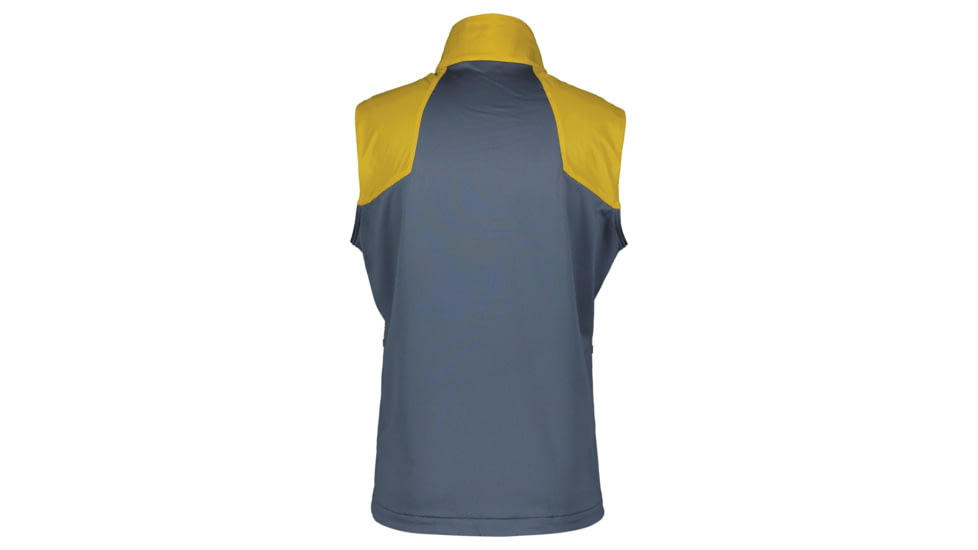 SCOTT Explorair Alpha Vest - Mens, Mellow Yellow/Metal Blue, Medium, 2917997376007