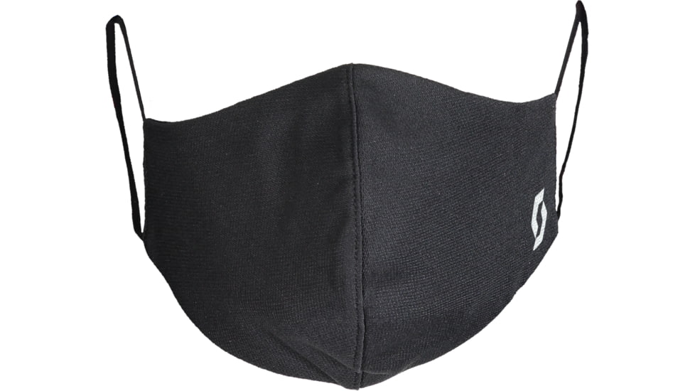 SCOTT Face Mask with Filter PAK-10, Black, Large - Extra Large, 2873910001016