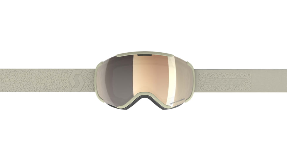 SCOTT Faze II LS Goggle, Light Beige/Light Sensitive Bronze Chrome, 2718157362245